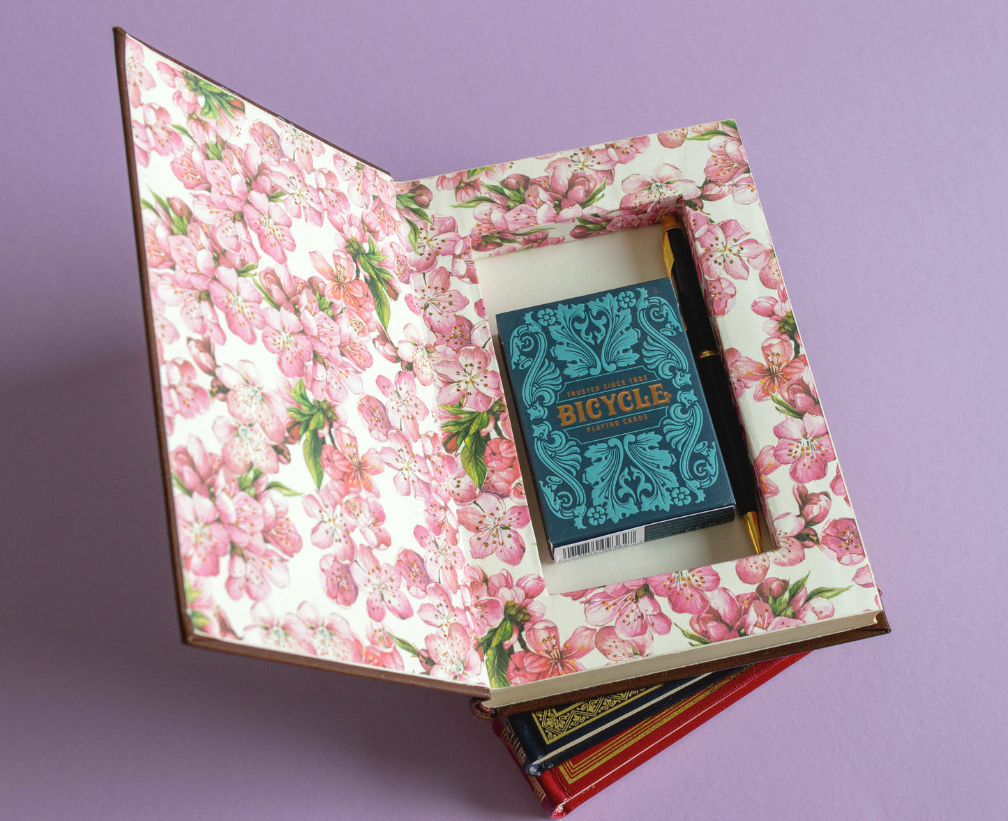 Vintage Hollow Book Safe 'Novellen'