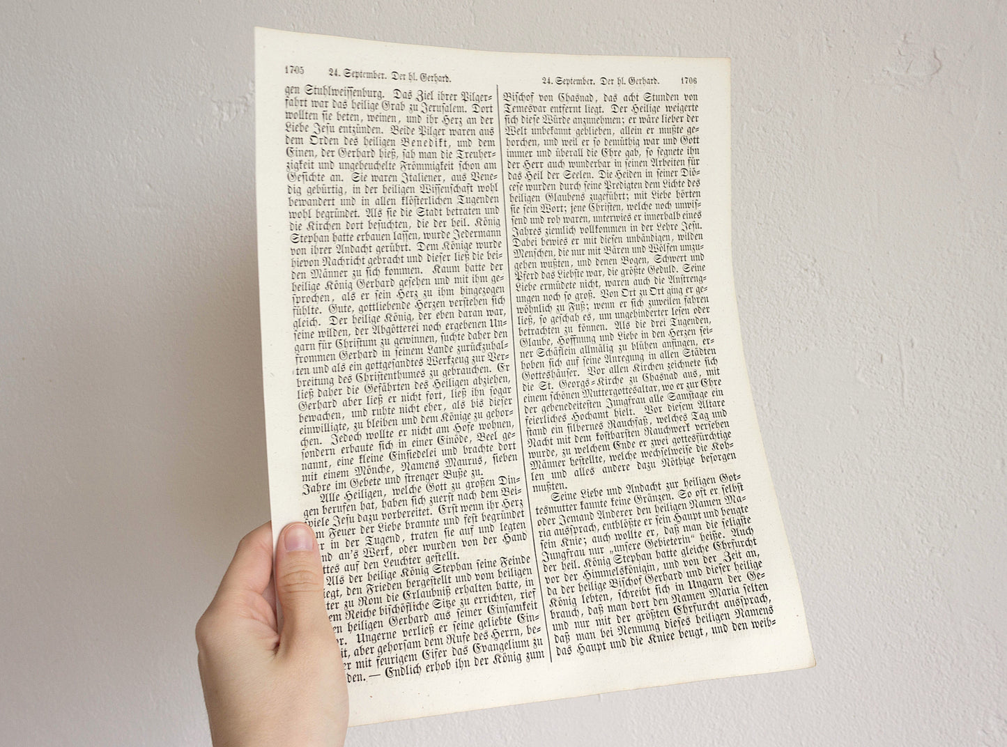 20 Extra-Large Book Pages, Approx. A4 | Rare Antique Pages
