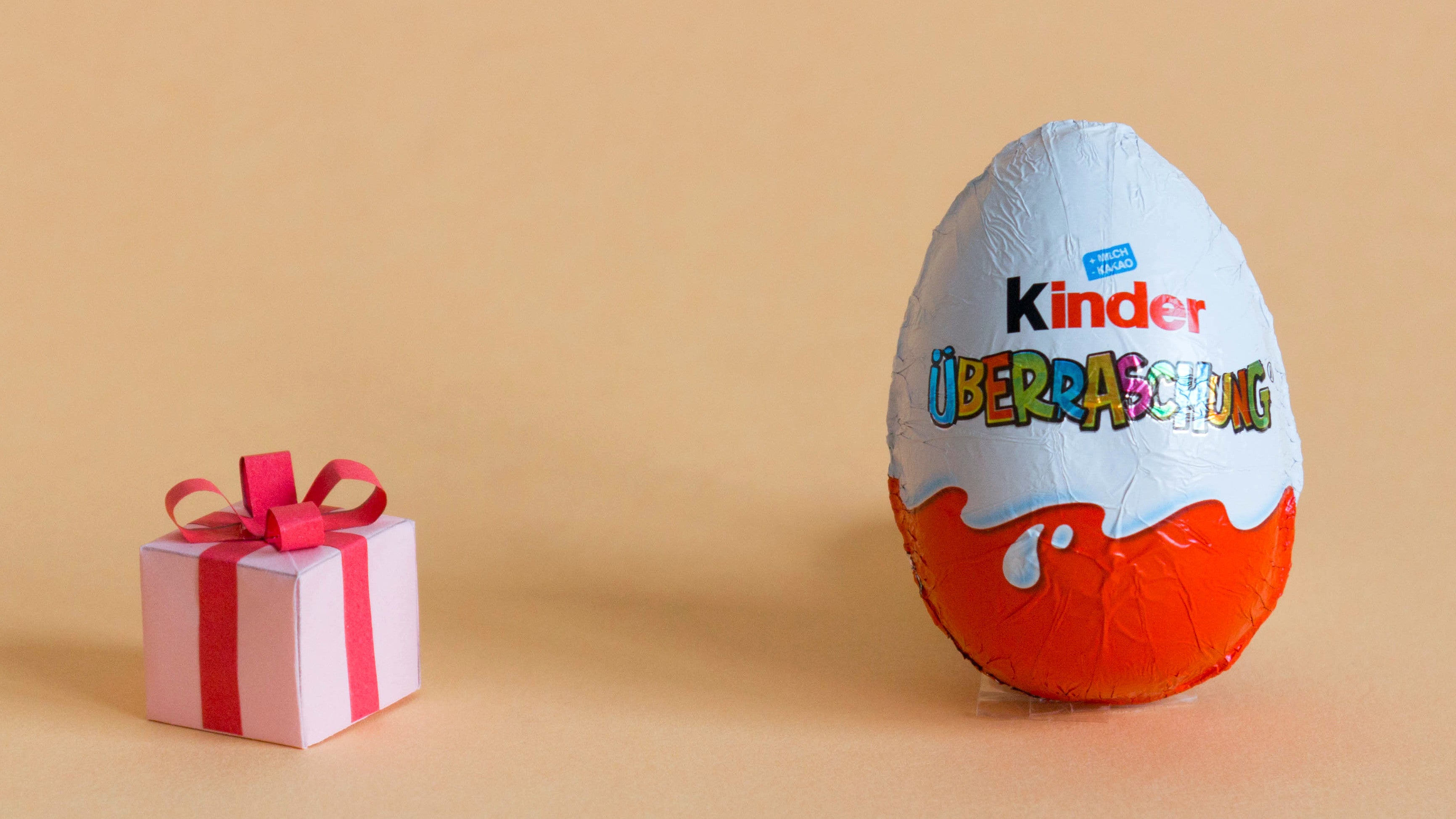 Hiding a Gift in a Kinder Surprise Egg Mystery Manufacture