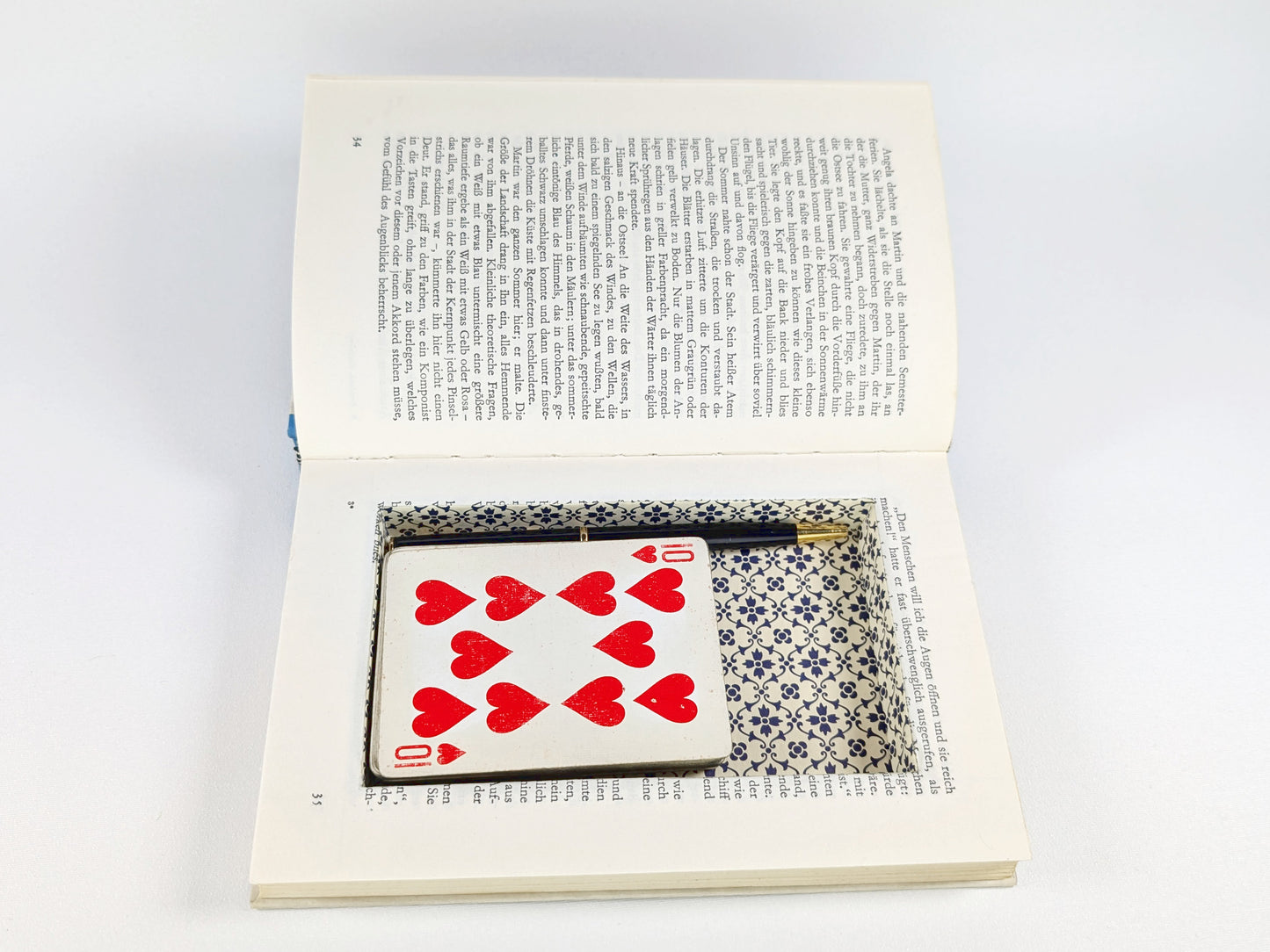 Vintage Hollow Book Safe